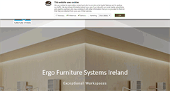 Desktop Screenshot of ergofurnituresystems.ie